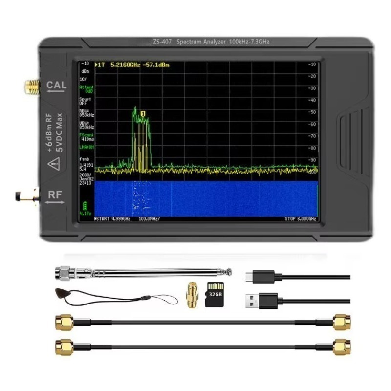 ZS-406/ZS-407 4-inch Screen Ha - Signal Generator Spectrum Analyzer 评论和价格