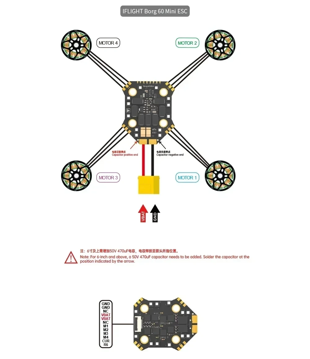 Iflight Borg F7 Mini Stack Wit - Fpv Flight Controller F7 Stack 60A 评论和价格