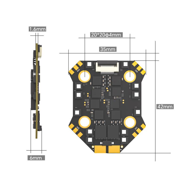 Iflight Borg F7 Mini Stack Wit - Fpv Flight Controller F7 Stack 60A 评论和价格