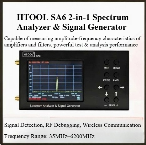 Handheld Spectrum Analyzer 35M - Signal Generator Spectrum Analyzer 评论和价格